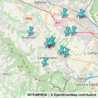 Mappa Via M.Sironi, 59015 Seano PO, Italia (3.36182)