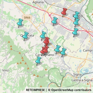 Mappa Via M.Sironi, 59015 Seano PO, Italia (3.98429)