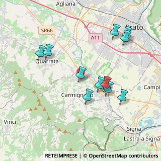 Mappa Via M.Sironi, 59015 Seano PO, Italia (4.00818)