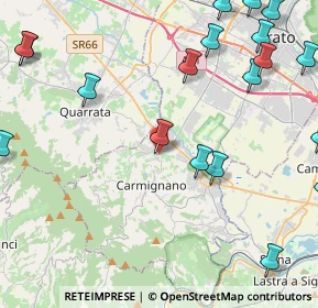 Mappa Via M.Sironi, 59015 Seano PO, Italia (6.3495)