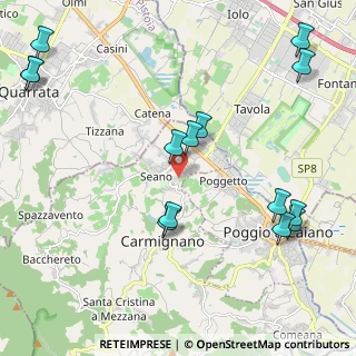 Mappa Via M.Sironi, 59015 Seano PO, Italia (2.70143)