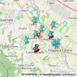 Mappa Via M.Sironi, 59015 Seano PO, Italia (1.5425)