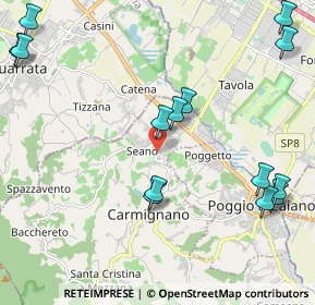 Mappa Via Sironi, 59015 Carmignano PO, Italia (2.73214)