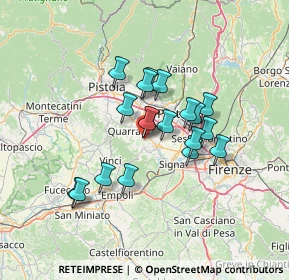 Mappa Via Sironi, 59015 Carmignano PO, Italia (10.87579)