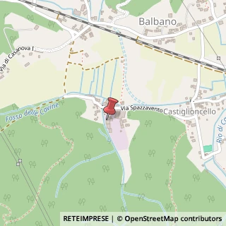 Mappa Via Spazzavento, 55100 Lucca, Lucca (Toscana)