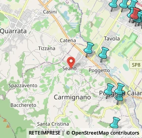 Mappa 59015 Seano PO, Italia (3.58143)