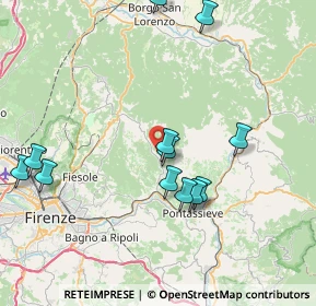 Mappa Via Don Giovanni Minzoni, 50068 Rufina FI, Italia (8.5625)