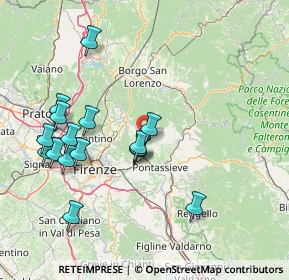 Mappa Via Don Giovanni Minzoni, 50068 Rufina FI, Italia (16.48438)