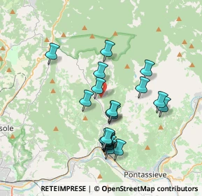 Mappa Via Don Giovanni Minzoni, 50068 Rufina FI, Italia (3.46)
