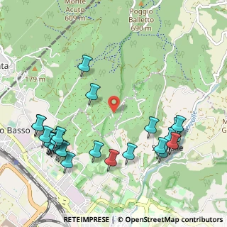 Mappa Via di Malafrasca, 50019 Sesto Fiorentino FI, Italia (1.3069)