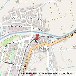 Mappa Via Roma, 13, 50068 Rufina, Firenze (Toscana)