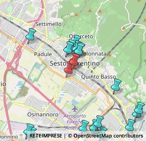 Mappa Via Giovanni Boccaccio, 50019 Sesto Fiorentino FI, Italia (2.619)