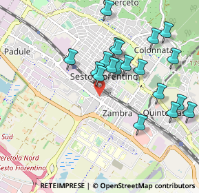 Mappa Via Giovanni Boccaccio, 50019 Sesto Fiorentino FI, Italia (0.98421)