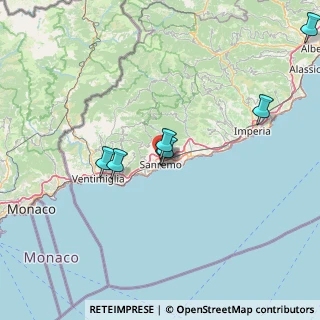 Mappa Via montà da, 18038 Sanremo IM, Italia (33.77545)