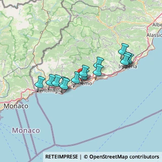 Mappa Via montà da, 18038 Sanremo IM, Italia (11.79786)