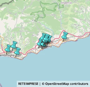 Mappa Via montà da, 18038 Sanremo IM, Italia (4.60417)