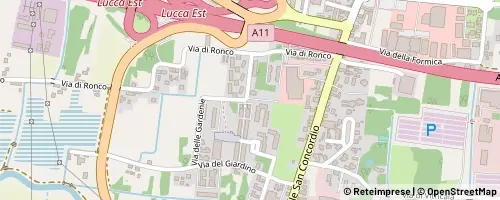 Mappa Lucca