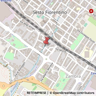 Mappa Via Giovanni Boccaccio,  44, 50041 Sesto Fiorentino, Firenze (Toscana)