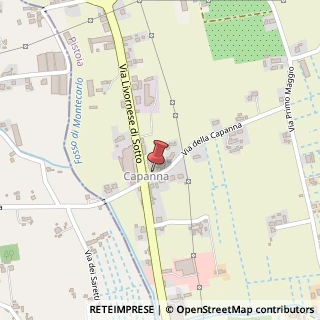 Mappa Strada Comunale Capanna, 1, 51013 Chiesina Uzzanese, Pistoia (Toscana)