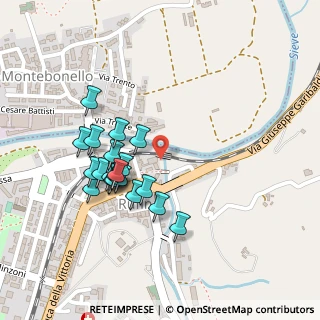 Mappa Piazza Montegrappa, 50068 Rufina FI, Italia (0.2165)