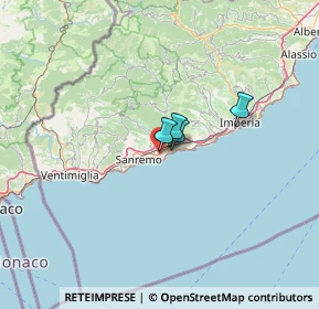 Mappa Strada Armea, 18038 Sanremo IM, Italia (58.79364)