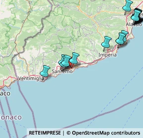 Mappa Strada Armea, 18038 Sanremo IM, Italia (22.831)