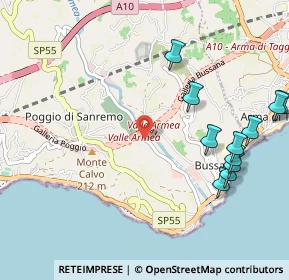 Mappa Strada Armea, 18038 Sanremo IM, Italia (1.27091)