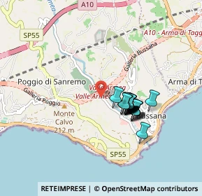 Mappa Strada Armea, 18038 Sanremo IM, Italia (0.657)