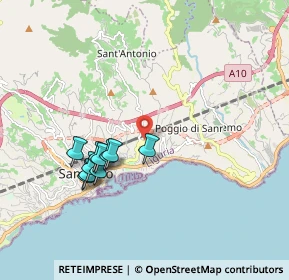 Mappa Via Alfonso Lamarmora, 18038 Sanremo IM, Italia (2.41)