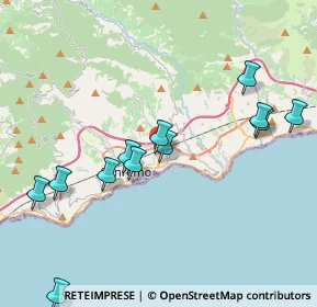 Mappa Via Alfonso Lamarmora, 18038 Sanremo IM, Italia (4.35333)