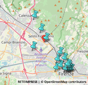 Mappa Via P.P. Pasolini, 50019 Sesto Fiorentino FI, Italia (5.17059)