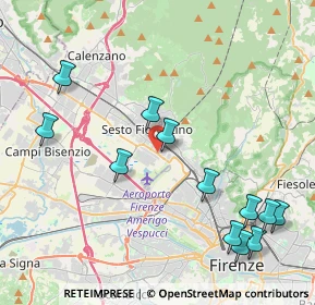 Mappa Via P.P. Pasolini, 50019 Sesto Fiorentino FI, Italia (4.9375)