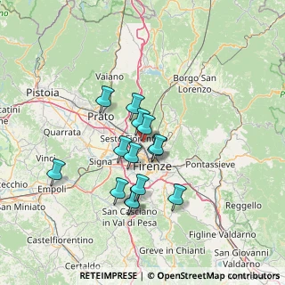 Mappa Via Giovanni da Sangiovanni, 50141 Firenze FI, Italia (11.52286)