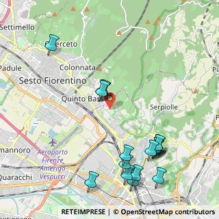 Mappa Via Giovanni da Sangiovanni, 50141 Firenze FI, Italia (2.50294)