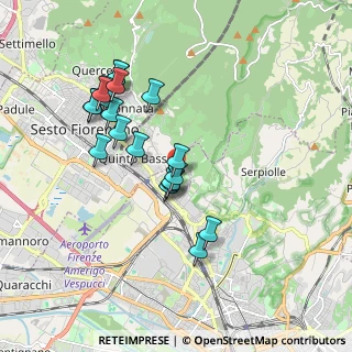 Mappa Via Giovanni da Sangiovanni, 50141 Firenze FI, Italia (1.7895)