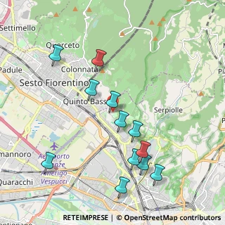 Mappa Via Giovanni da Sangiovanni, 50141 Firenze FI, Italia (2.15333)