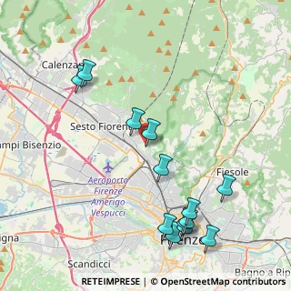 Mappa Via Giovanni da Sangiovanni, 50141 Firenze FI, Italia (4.87769)