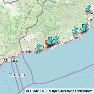 Mappa Via Gabriele D'Annunzio, 18038 Sanremo IM, Italia (14.96273)