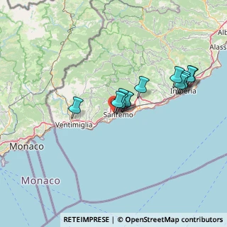 Mappa Via Gabriele D'Annunzio, 18038 Sanremo IM, Italia (12.43462)