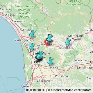 Mappa Via di Vicopelago, 55100 Lucca LU, Italia (11.48267)