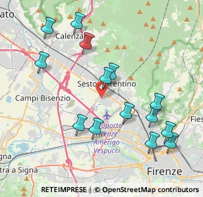 Mappa Via della Lastruccia, 50019 Sesto Fiorentino FI, Italia (4.26214)