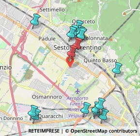 Mappa Via della Lastruccia, 50019 Sesto Fiorentino FI, Italia (2.34647)