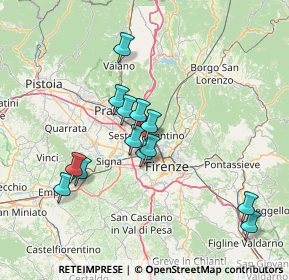 Mappa Via della Lastruccia, 50019 Sesto Fiorentino FI, Italia (13.33538)