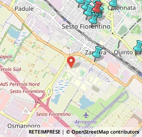 Mappa Via della Lastruccia, 50019 Sesto Fiorentino FI, Italia (1.5425)
