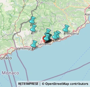 Mappa Piazza Don Orione, 18038 Sanremo IM, Italia (5.68692)