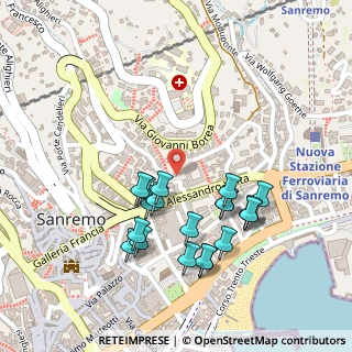 Mappa Piazza Don Orione, 18038 Sanremo IM, Italia (0.242)