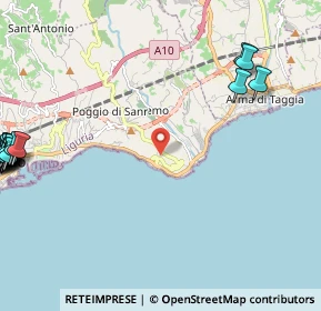 Mappa Via Duca D'Aosta, 18038 Sanremo IM, Italia (3.6915)