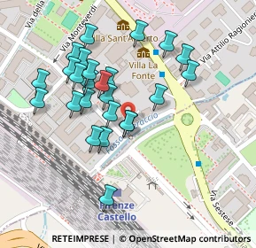 Mappa Via del Termine, 50019 Sesto Fiorentino FI, Italia (0.108)