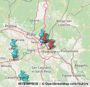 Mappa Via del Termine, 50019 Sesto Fiorentino FI, Italia (15.96417)