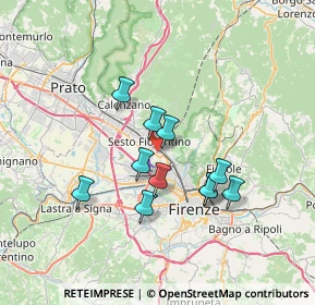 Mappa Presso Croce Viola, 50019 Sesto Fiorentino FI, Italia (5.85273)